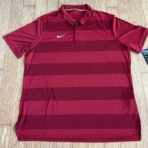 Nike Men’s Dry Early Season Polo Crimson/White